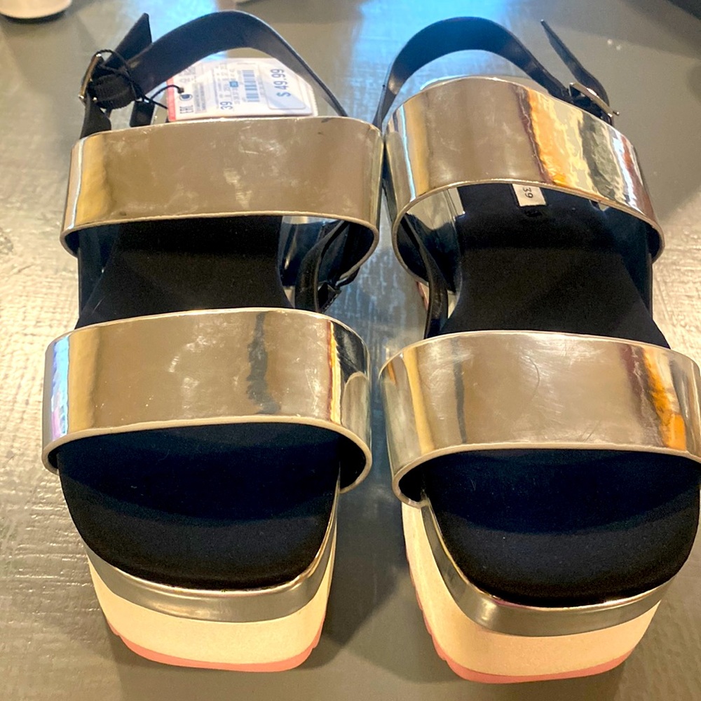 Silver Zara Platforms